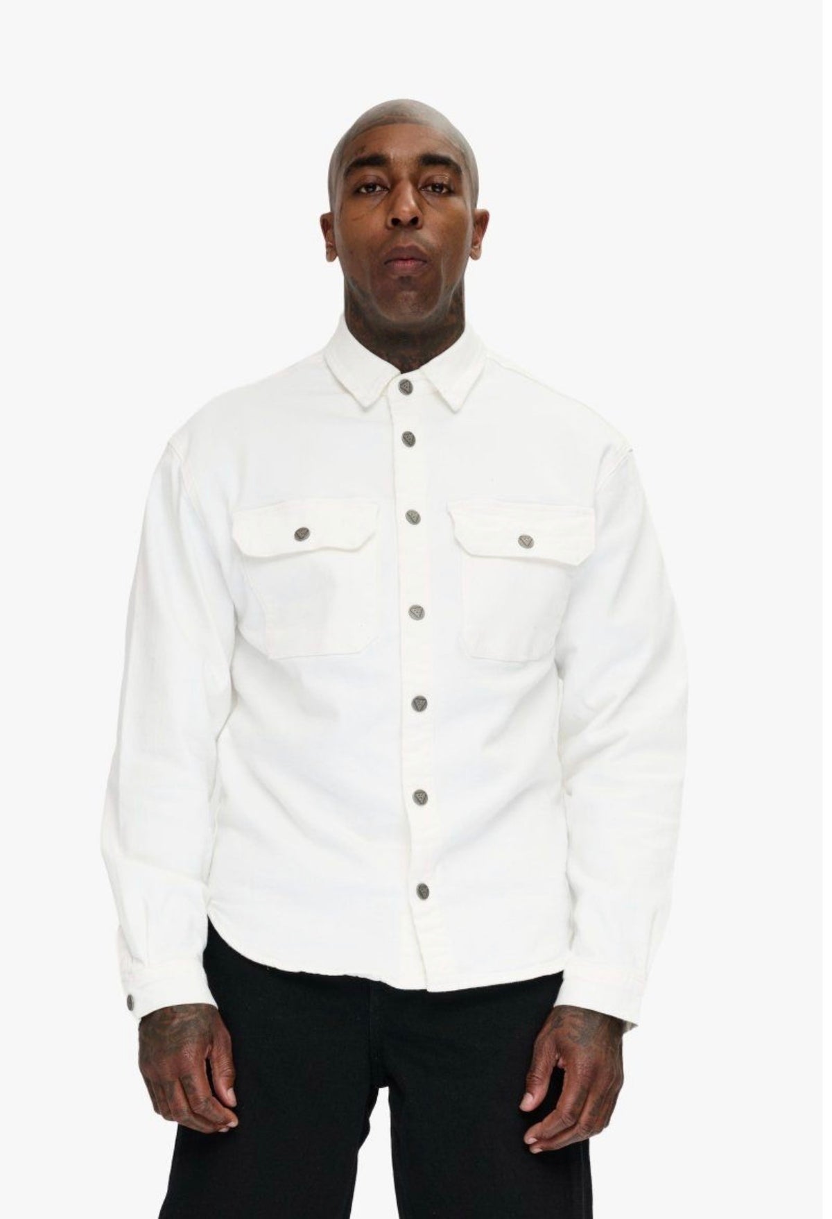 Valabasas Mr. Button Down White front view