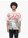 Camel White Tee