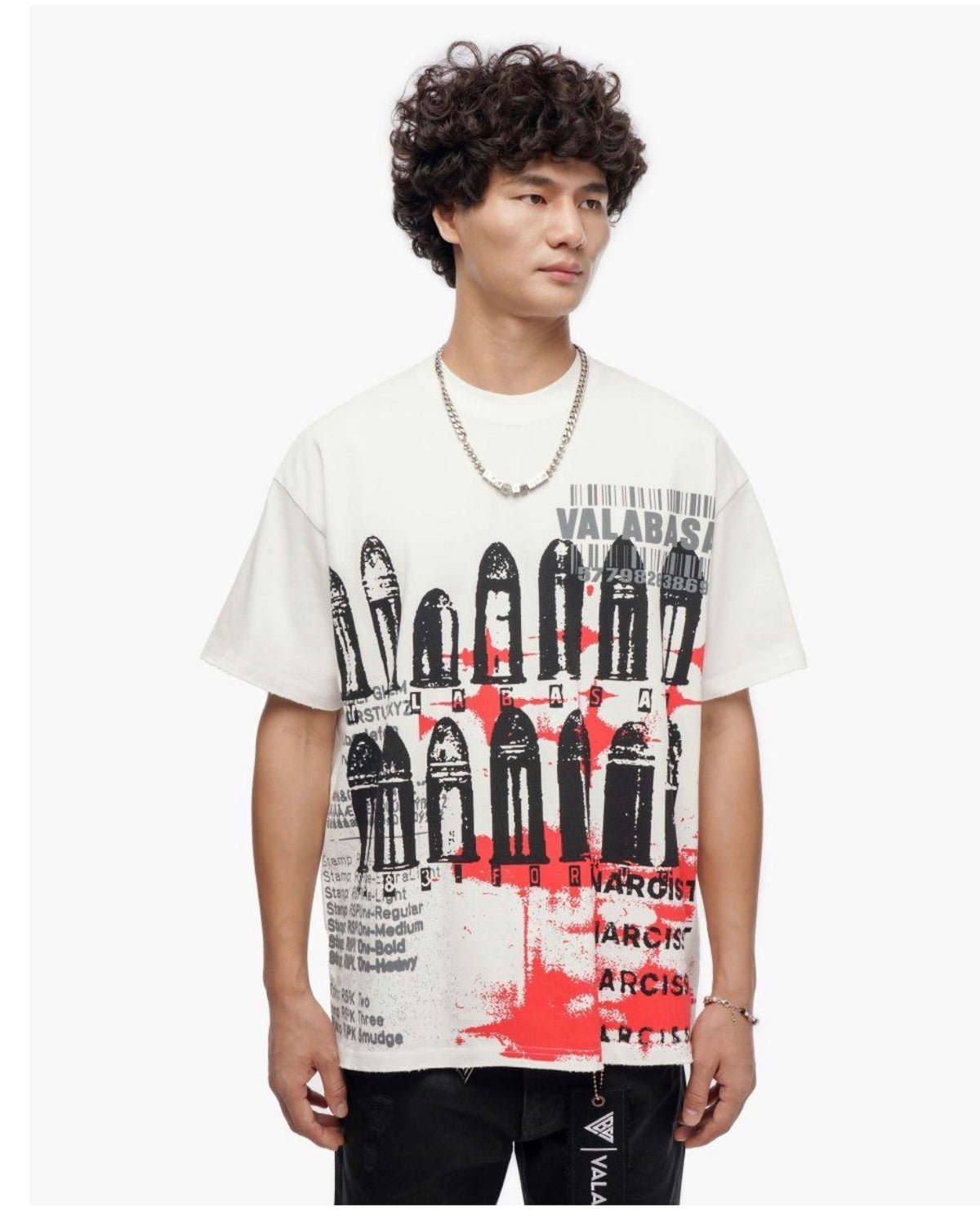 Narcissist White Tee