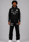 Nylon Track Suit Black