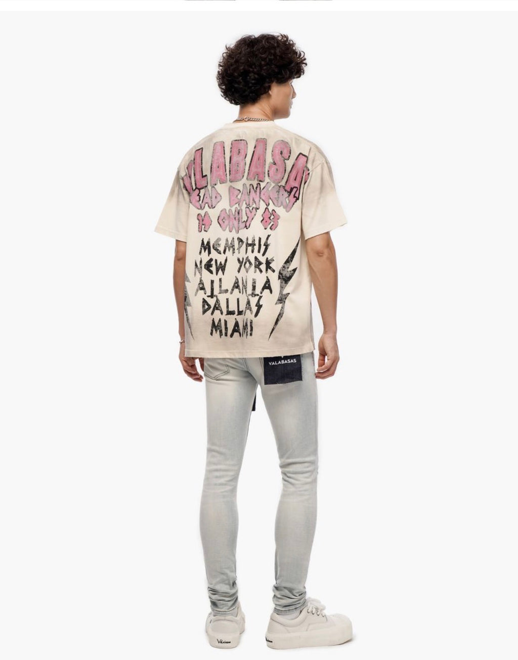 Head Bangers Cream Tee