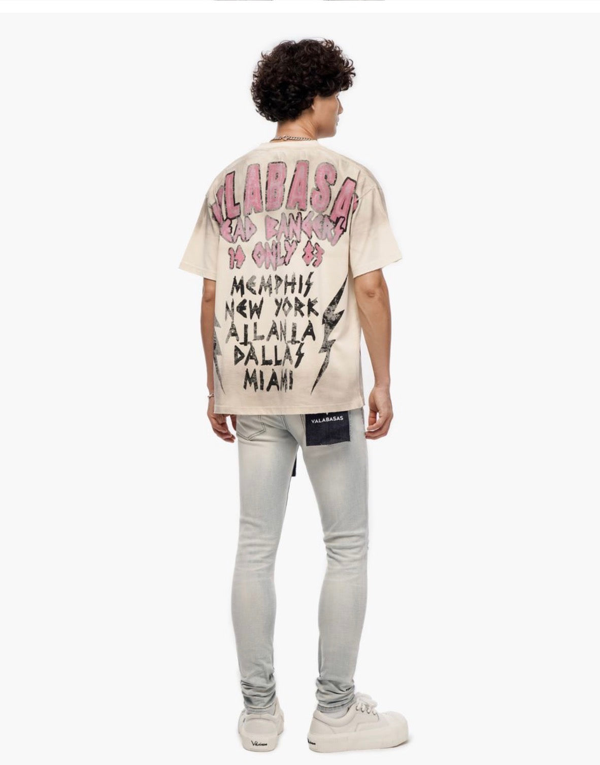 Head Bangers Cream Tee