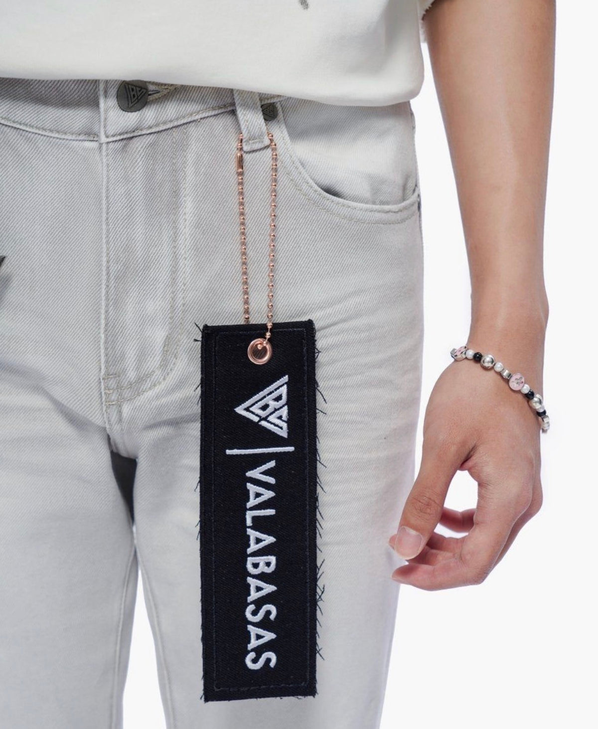 Mr. Flex Snow Grey Skinny Jeans