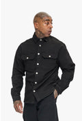 Valabasas Mr. Button Down Black front view