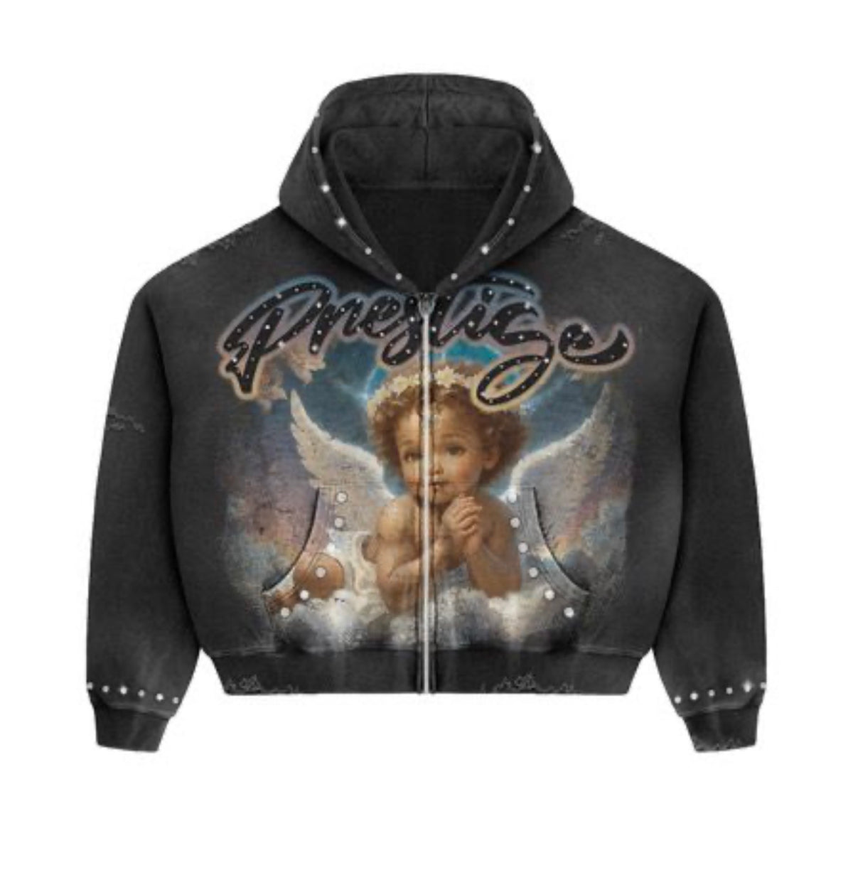 Prestige Angel Hoodie Blue