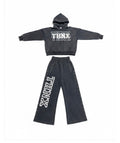 Rustic THNX set washed black